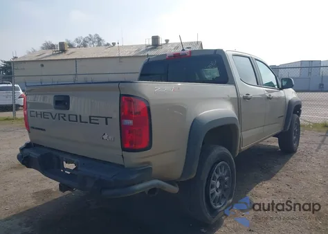 2022 Chevrolet Colorado 4Wd Short Box Zr2 z USA, uszkodzony, nr VIN 1GCGTEEN3N1241270